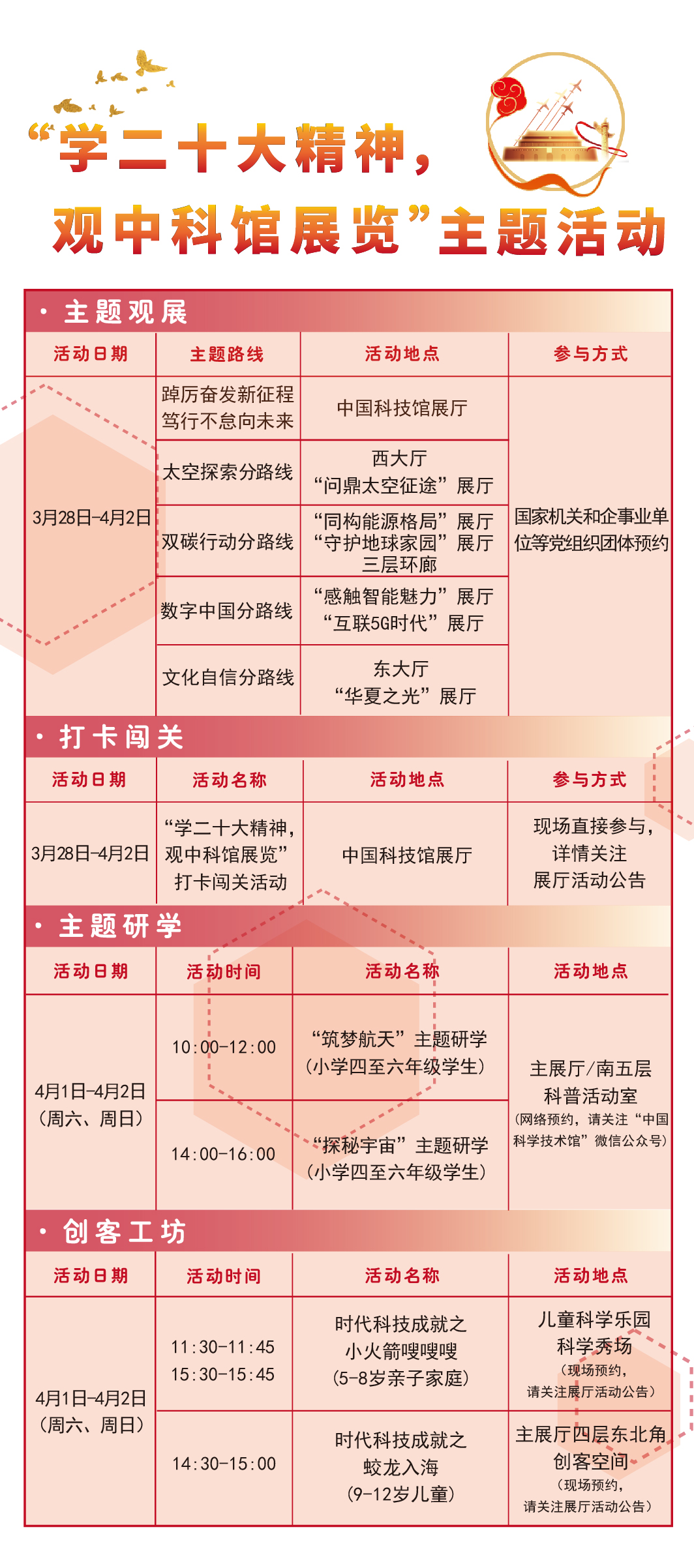 3月28日-4月2日品牌教育活动预告